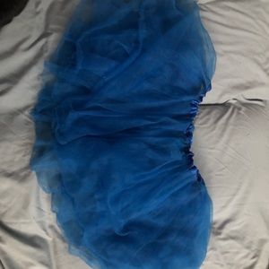 womens blue onesize tutu